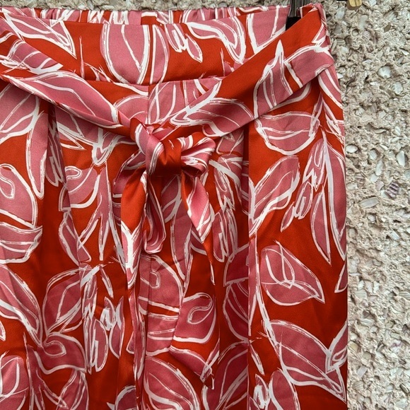 Sincerely Jules Floral Satin Pants New Without Tags - Picture 2 of 7